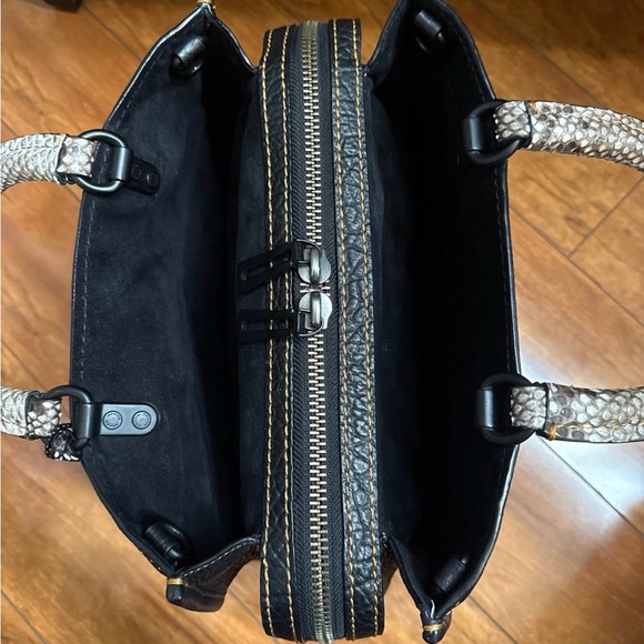 Coach Rogue 1st  (first) Generation All Black and Snakeskin handles lock and key - Picture 9 of 16